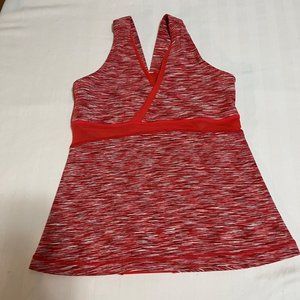 Lululemon Athletica deep V tank Size 8